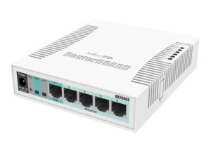 MikroTik SwOS Switch 5 Port Gigabit 1SFP