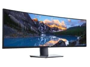 Dell Ultrasharp 49" U4919DW Curved IPS Monitor - 5120 x 1440, 5ms - 210-ARGK