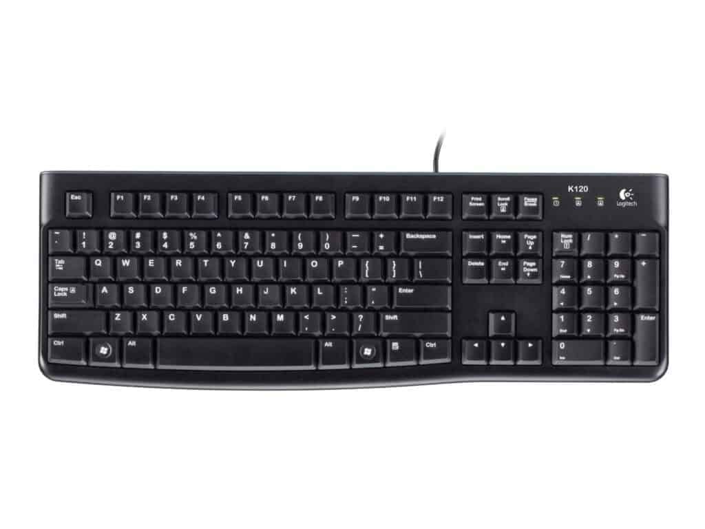 Corded keyboard. Клавиатура Logitech k270. Logitech b120.