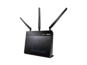 Asus AC1900 Dual-Band Gigabit WiFi Router, with USB Port - RT-AC68U