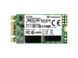Transcend MTS430 Series 512GB M.2 Solid State Drive