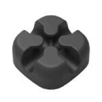 ORICO 1 Slot Desktop Cable Management Cross Clip - Black