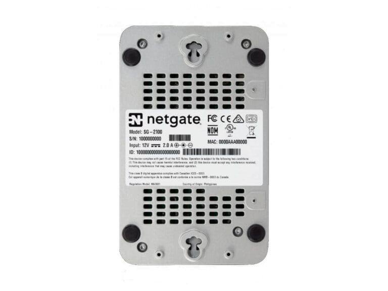 Netgate Pfsense Plus Passerelle De Sécurité Netgate 6100 Max - PfSense+ - 8 Ports (10 GbE, 2.5 Gbps, 1 GbE) - SSD 128 Go - Pour PME, Réseau Pro Passerelle Sécurité Netgate