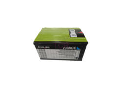 Lexmark 70C8XCE Cyan Extra High Yield Toner Cartridge - 70C8XCE