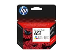 HP 651 Tri Colour Ink Cartridge - IA 5575 / 5645 - C2P11AE