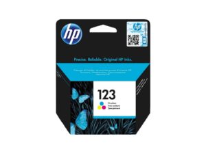 HP 123 Tri-Colour Original Ink Cartridge - F6V16AE