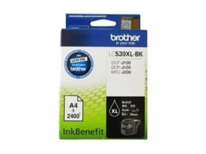 Brother High Yield Black Ink Cartridge DCPJ105 - LC539XLBK