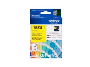 Brother High Yield Yellow Ink Cartridge MFCJ3520, MFCJ3723 - LC565XLY