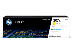 HP 207X Yellow LaserJet Toner Cartridge - W2212X