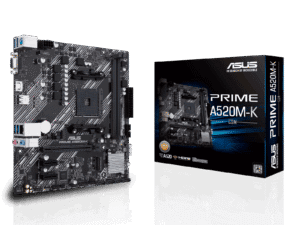 Asus Prime A520M-K AM4 Motherboard