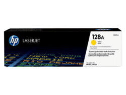 HP CE322A 128A Yellow LaserJet Toner Cartridge