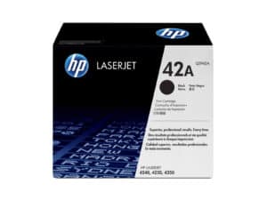 HP Q5942A 42A Black LaserJet Toner Cartridge