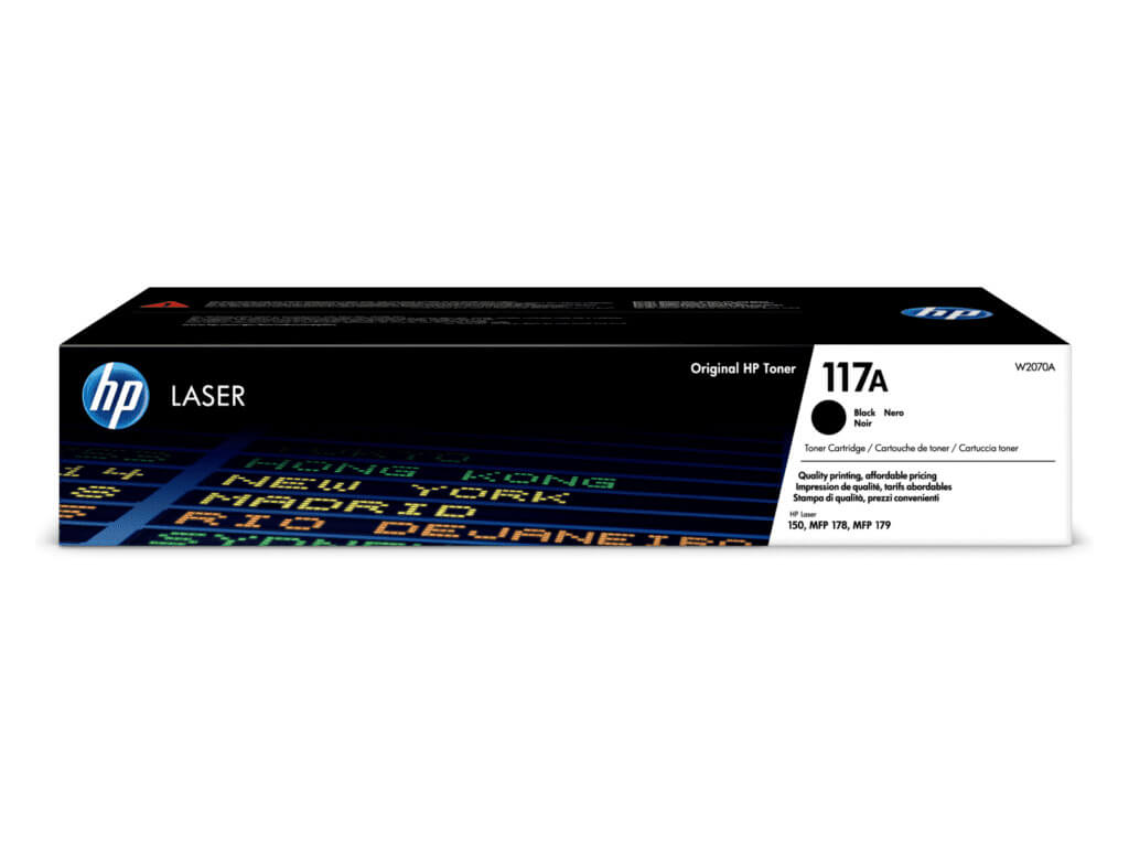 HP W2070A 117A Black Original Laser Toner Cartridge - tech.co.za