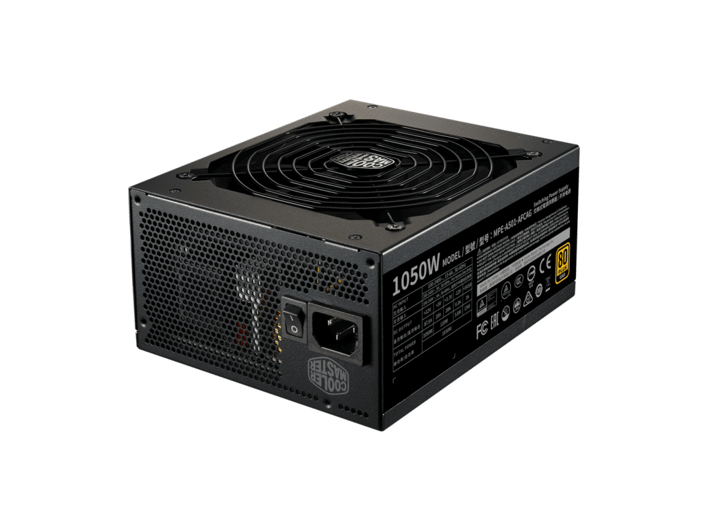 CoolerMaster Gold 1050w Full Modular Power Supply tech.co.za