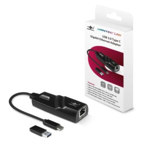 Vantec VLink CB-CU310GNA USB C to RJ45