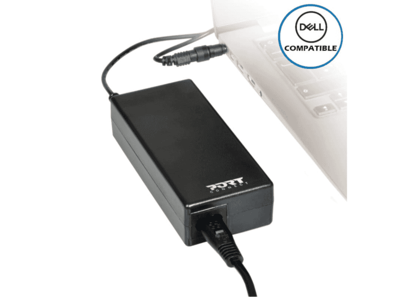 port connect 65w notebooks adapter dell
