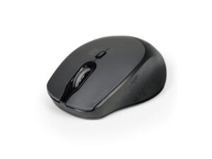 Port Wireless Silent 3600DPI 3 Button USB and Type-C Dongle Mouse - Black