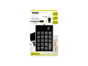 Port Wired Keypad Numpad with USB|Type-C Connector