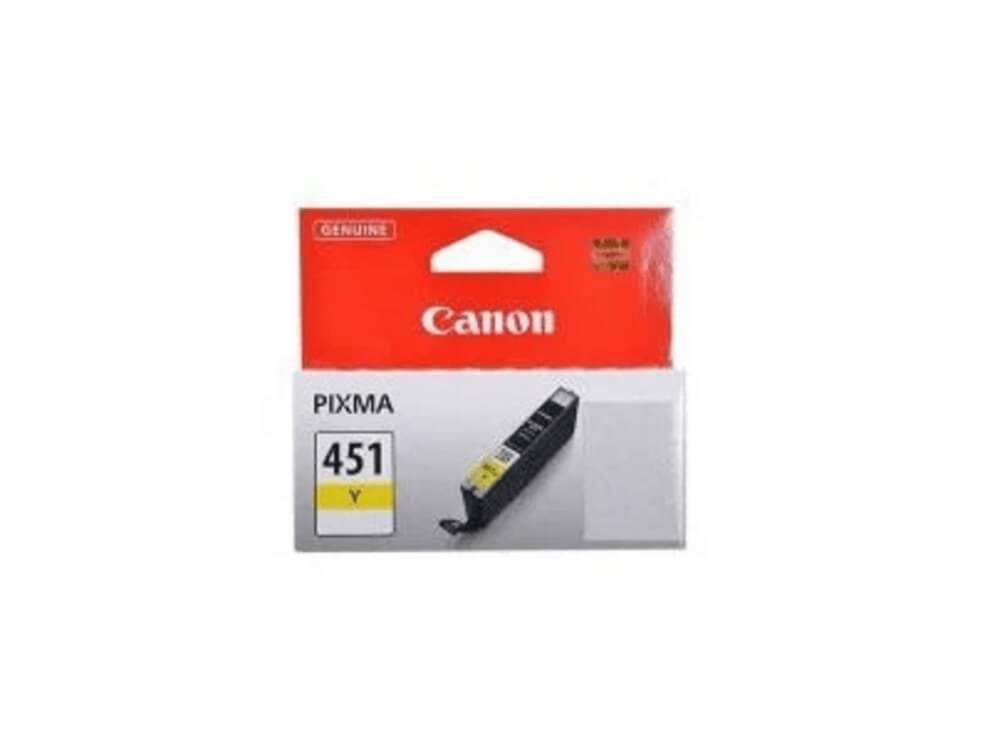 Canon CLI-451 Yellow Single cartridge with yield of 330 pages at IDC 5% ...