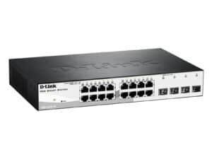 Dink 16 10/100/1000Base-T ports + 4 gigabit SFP ports Web Smart Switch