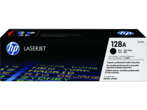 HP 128A Black Original LaserJet Toner Cartridge;2;000 pages.