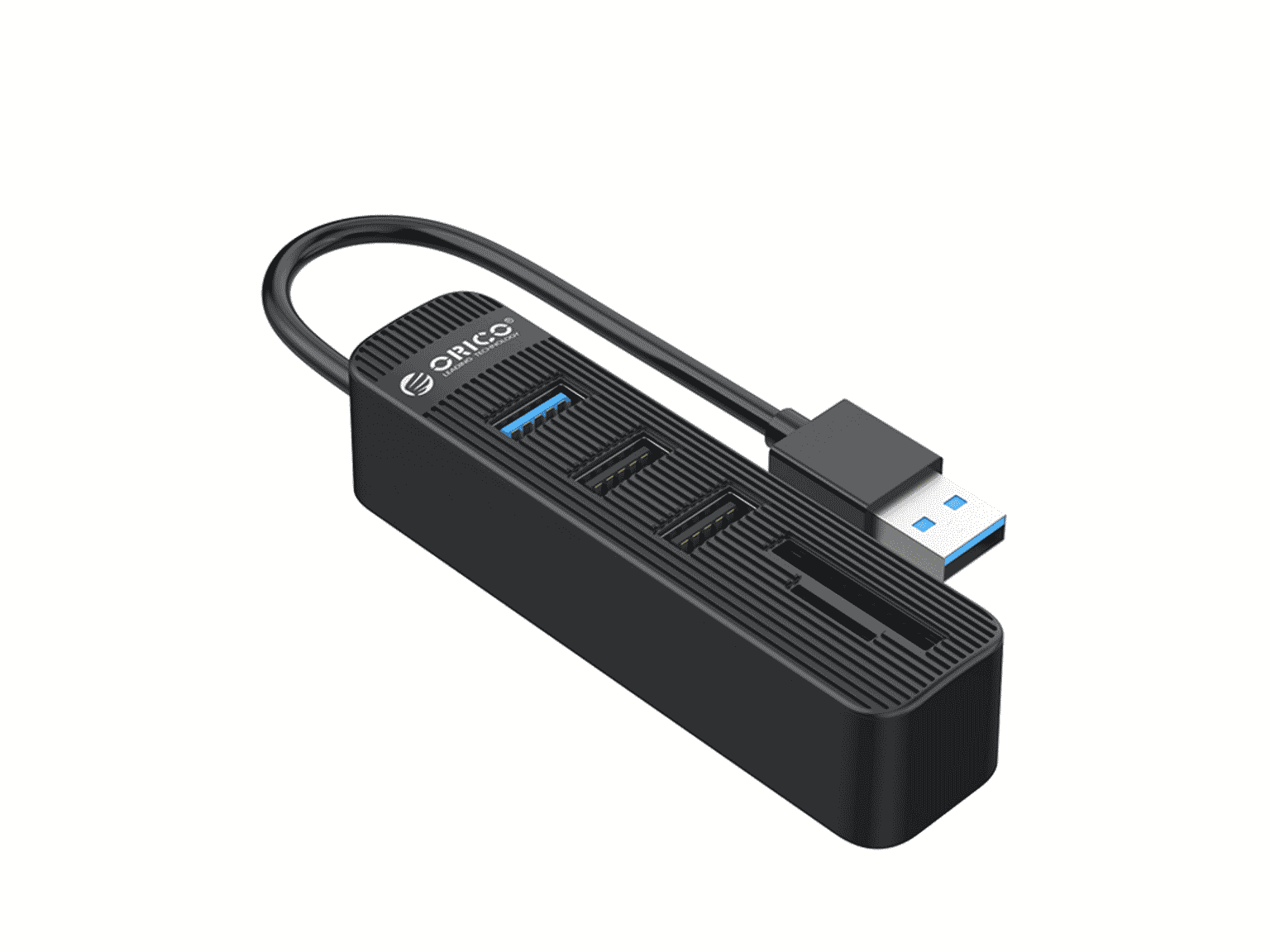 Orico USB3.0 to 1x USB 3.0 2x USB2.0 + SDTF HUB BK tech.co.za