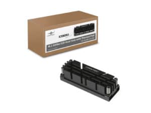 Vantec HS-NVME150 M.2 2280 SSD Heat Sink - Black