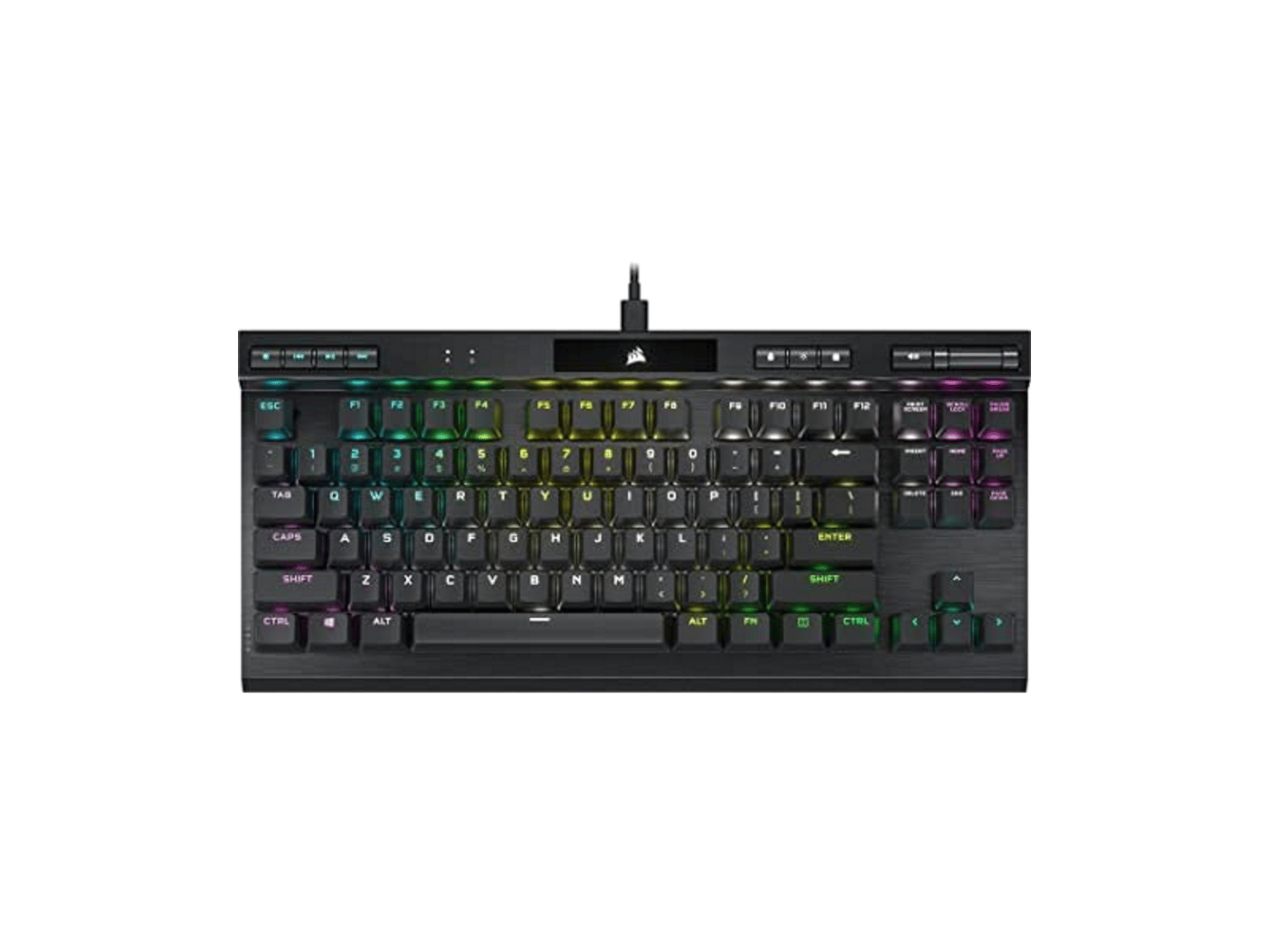 Corsair K70 RGB TKL CHAMPION SERIES Optical-Mechanical Gaming Keyboard ...