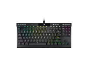 Corsair K70 RGB TKL CHAMPION SERIES Optical-Mechanical Gaming Keyboard with PBT DOUBLE SHOT PRO Keycaps (NA)