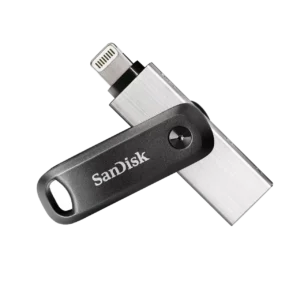 SanDisk iXpand Flash Drive Go 128GB - USB3.0 + Lightning - for iPhone and iPad