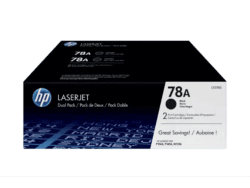 HP # 78A LASERJET BLACK PRINT CARTRIDGE - DUAL PACK