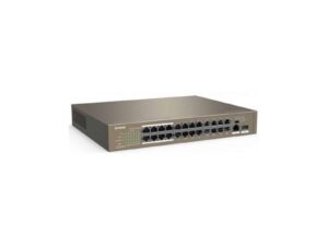 Tenda 16-Port Ethernet Switch with 16-Port PoE | TEF1118P-16-150W