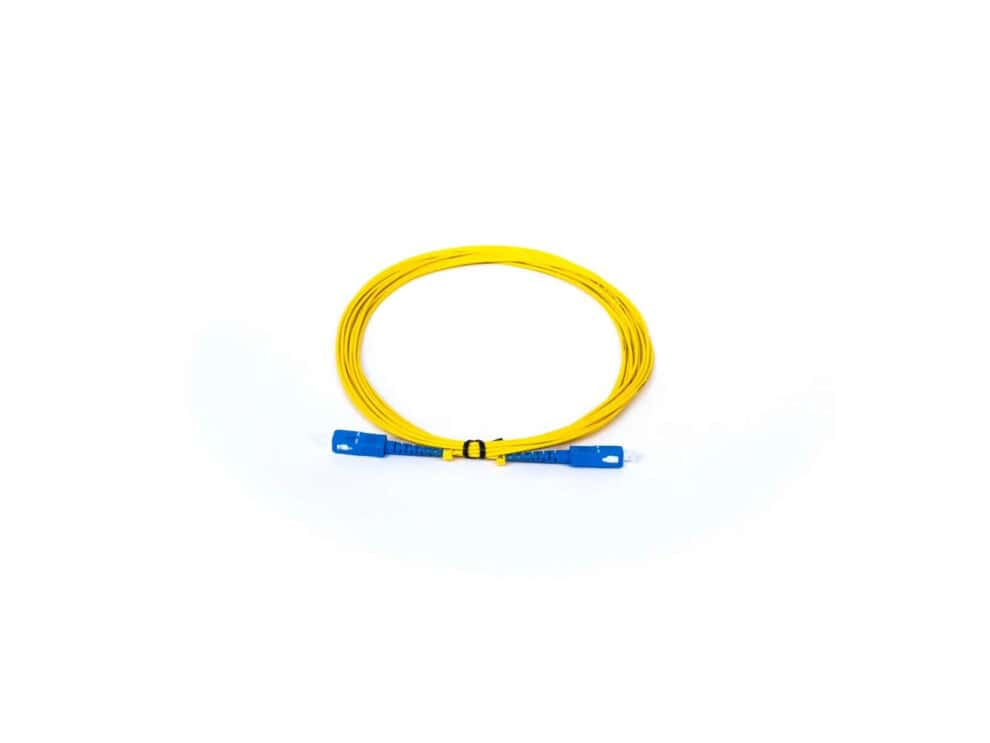 fibre patch lead, sc/upc to sc/upc