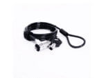 RCT NL-K01K Keyed Notebook Security Lock -KENSINGTON T-BAR Compatible - 1.8M