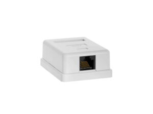 CAT6 Wall Box - Single RJ45