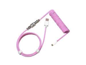 Cooler Master Coiled Cable - Double-Sleeved, Magenta, Type-C