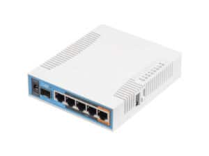 MikroTik hAP ac 5 Port Gigabit 1SFP WiFi 5 Router