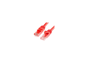 Acconet CAT6 UTP Flylead, 0.5 Meter, Straight - Red