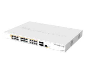 MikroTik CRS328-24P-4S+RM - 24 port 500 w PoE Cloud Router Switch