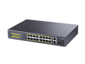 Cudy 16-Port Unmanaged PoE+ Switch - Rack Mount
