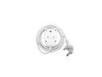White European plug extension cord