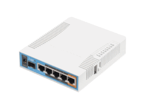 MikroTik hAP ac 5 Port Gigabit 1SFP WiFi 5 Router
