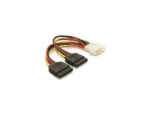 POWER CABLE- MOLEX TO 2 X SATA