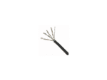 acconet cat6 cable, 305m roll, cca, black, uv protected (outdoor use)