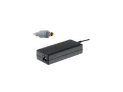 Black laptop power adapter with cable