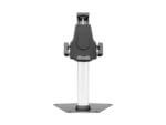 Adjustable monitor stand with mounting options