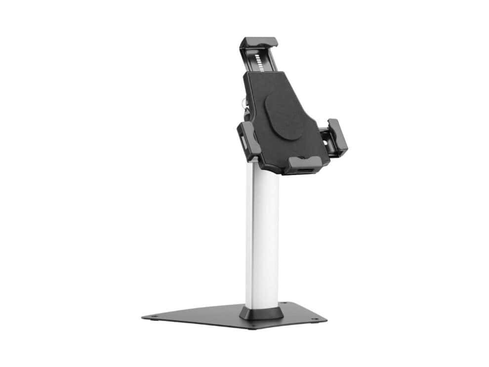 Universal tablet stand with adjustable mount