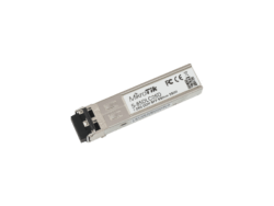 MikroTik S-85DLC05D fiber optic transceiver module.