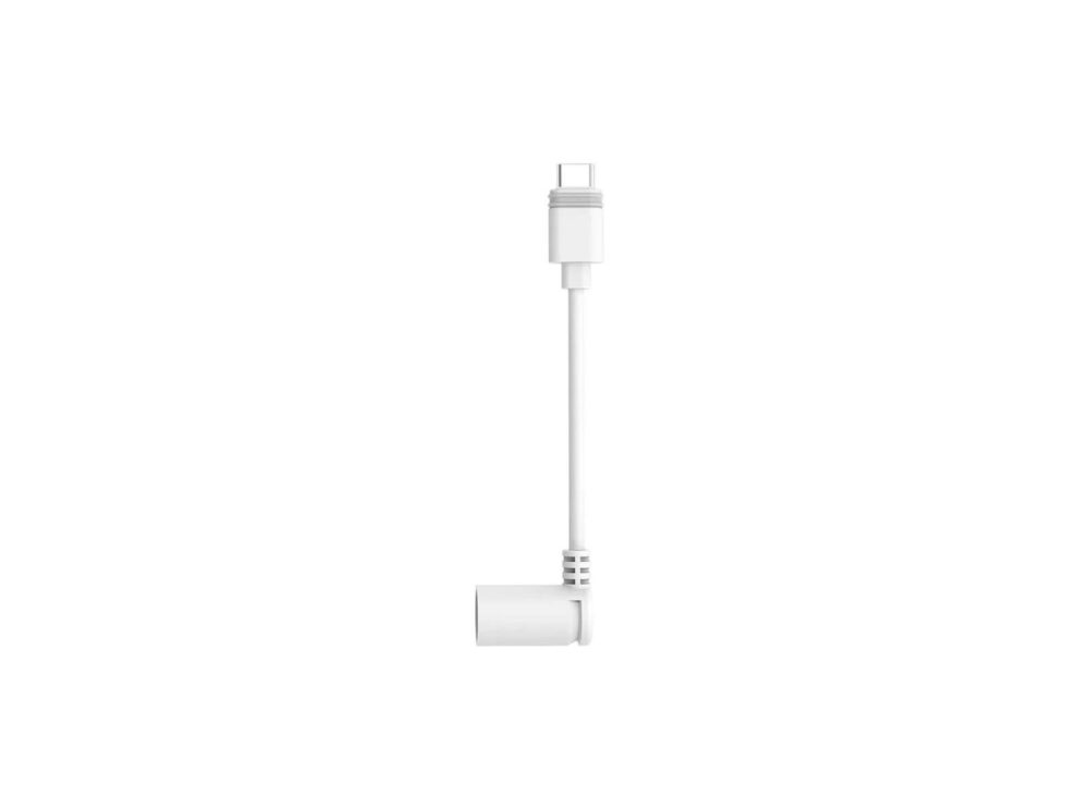 ring solar panel barrel plug to usb c adapter white ring solar panel barrel plug to usb c adapter white