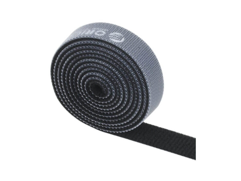 Orico 1m Hook and Loop Cable Management Tie Black tech.co.za